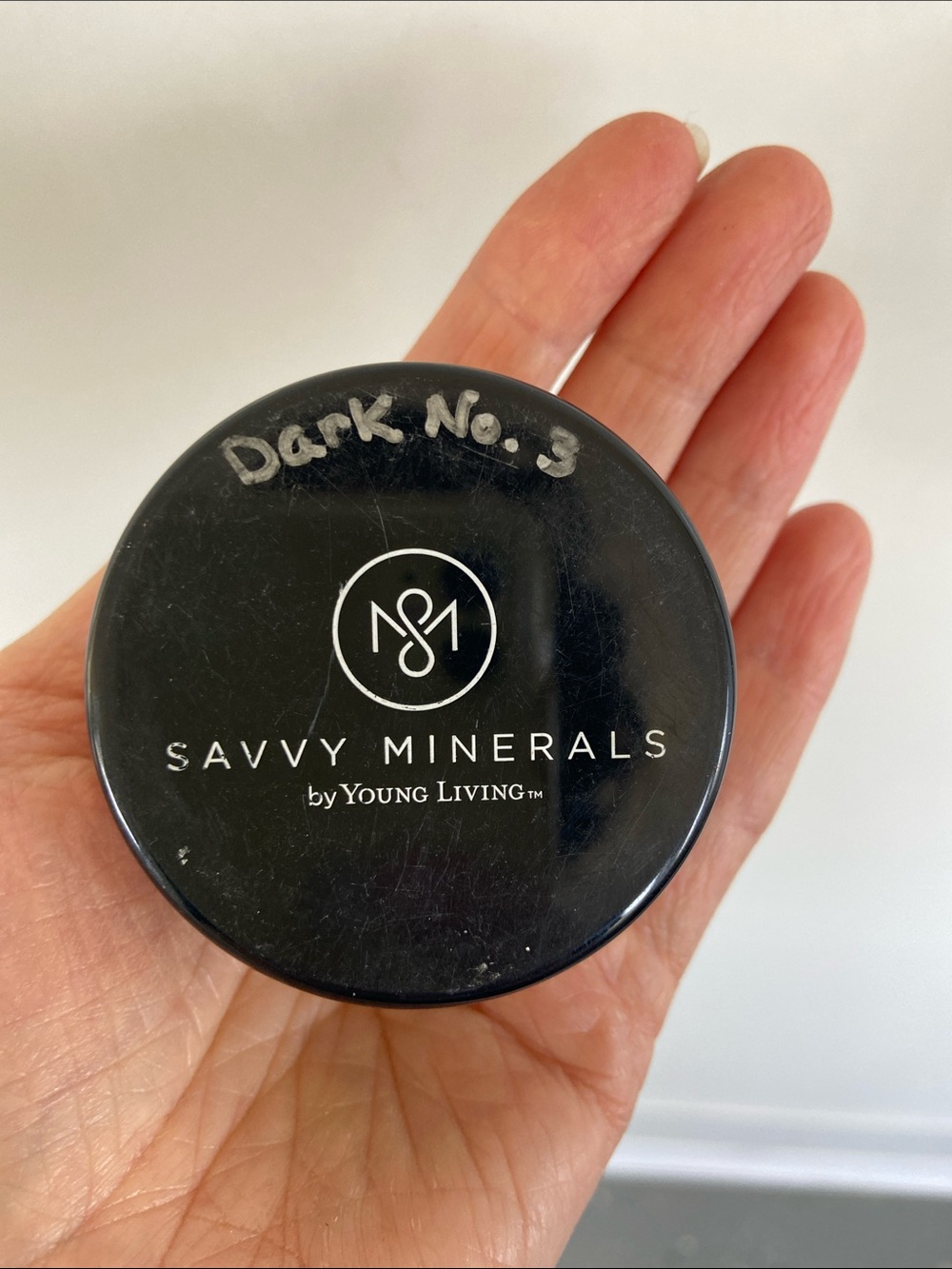 Savvy Minerals Dark No. 3 Young Living Loose Setting Foundation Powder Dark #3